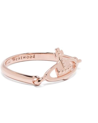 Vivienne Westwood Vergoldeter Vendome Ring - Weiß