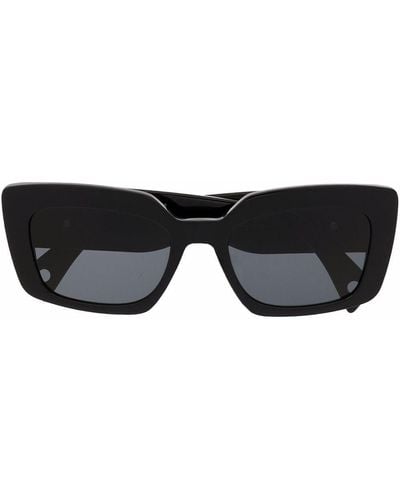 Lanvin Tinted Rectangle-frame Sunglasses - Black