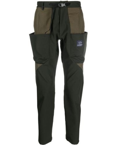 Paul & Shark Save The Sea Tapered Trousers - Green