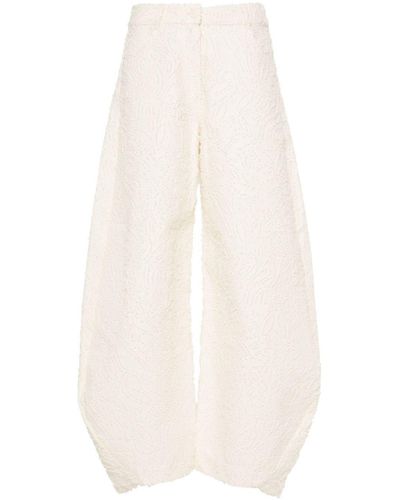 Henrik Vibskov Pantalones ajustados Pipette - Blanco