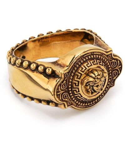 22 Carat Men Versace Gold Ring, 8.930 Gm at Rs 58000/piece in Ajmer | ID:  2851729606891