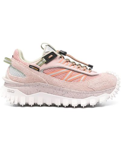 Moncler Low Sneakers - Pink