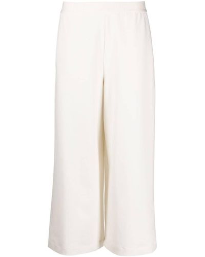 Rodebjer Cropped Wide-leg Pants - White
