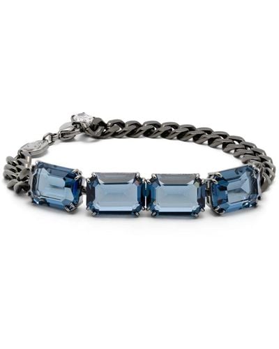 Swarovski Millenia Crystal-embellished Bracelet - Blue