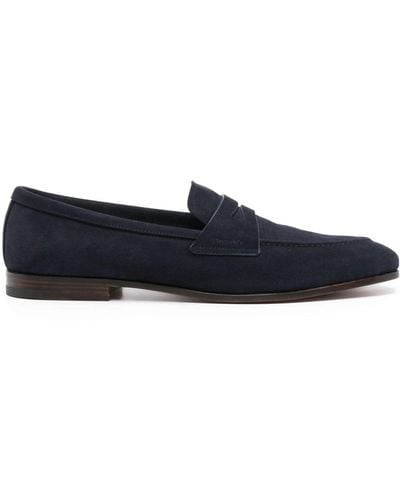 Church's Almond-toe Suede Loafers - Blue