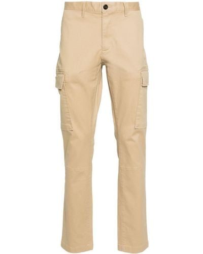 Michael Kors Stretch-design Cargo Trousers - Natural