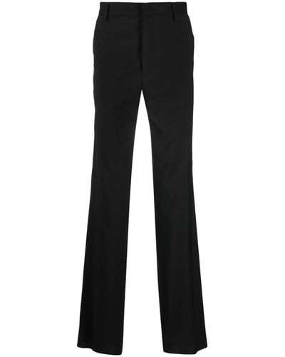 Etro Virgin Wool Tailored Pants - Black