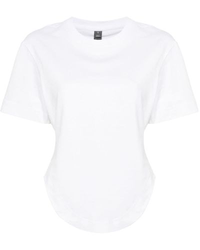adidas By Stella McCartney T-Shirt aus Bio-Baumwolle mit Logo-Print - Weiß