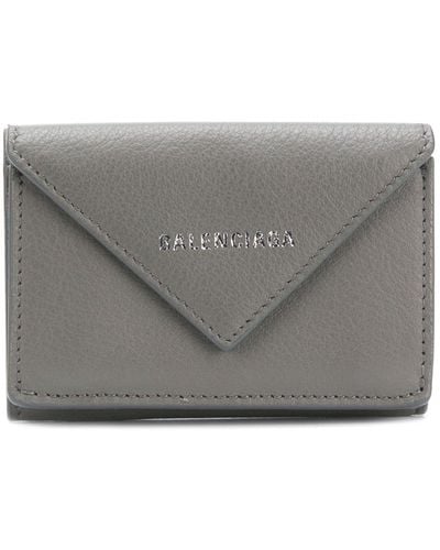 Balenciaga Mini Paper Wallet - Grey