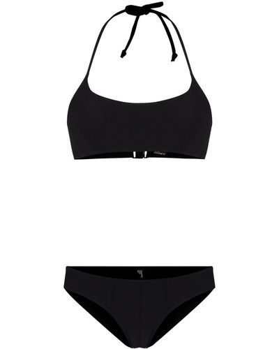 Lisa Marie Fernandez Halterneck Bikini Set - Black