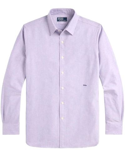 Polo Ralph Lauren Oxford-Hemd aus Baumwolle - Lila