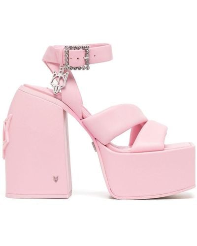 Naked Wolfe Jingle 60mm Sandals - Pink