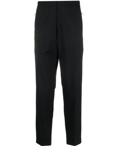 IRO Drawstring-waist Tapered Trousers - Black