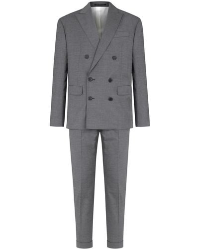 DSquared² Wallstreet Double-breasted Suit - Gray