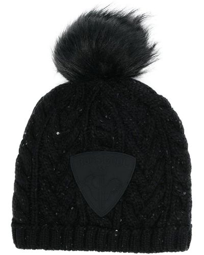 Rossignol Bonnet à patch logo - Noir