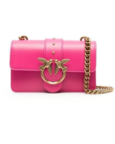 Pinko Love One Mini Crossbody Bag - Pink