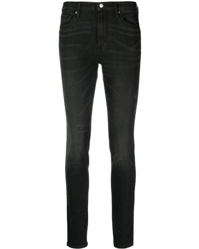 Armani Exchange Mid-rise Skinny Jeans - Black