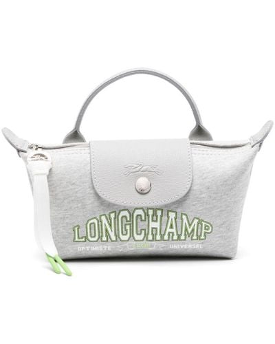 Longchamp Mini Le Pliage Collection Tote Bag - White