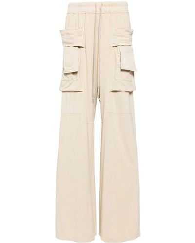Rick Owens Creatch Cargo Trousers - Natural