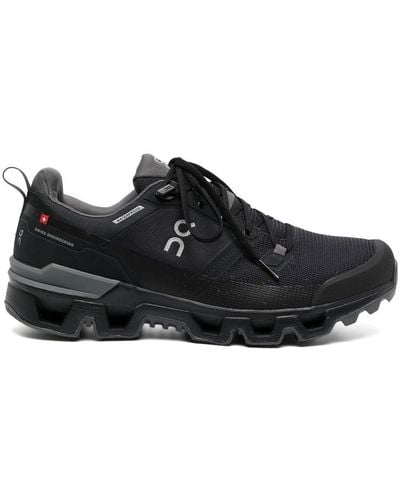 On Shoes Cloudwander Waterproof Trainers - Black