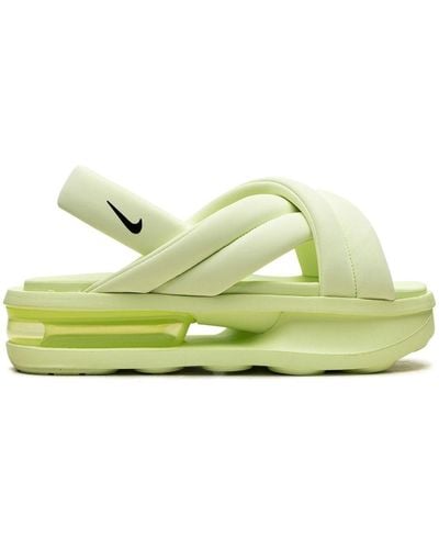 Nike Air Max Isla "barely Volt" Sandals - Green