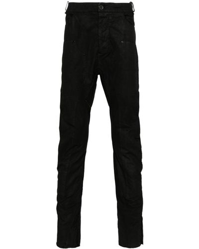 Masnada Ripstop Tapered Trousers - Black