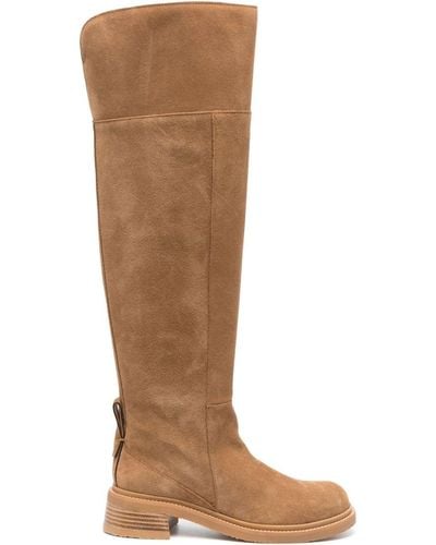 See By Chloé ‘Bonni’ Suede Boots - Brown