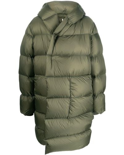 Rick Owens Feather-down Padded Coat - Green