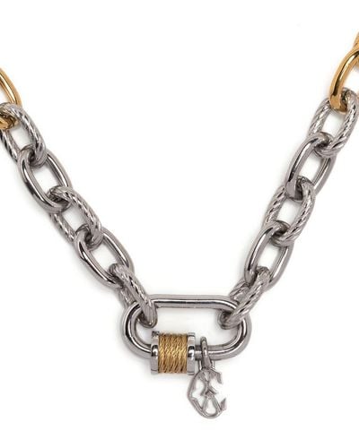 Charriol Forever Lock Two-tone Necklace - Metallic
