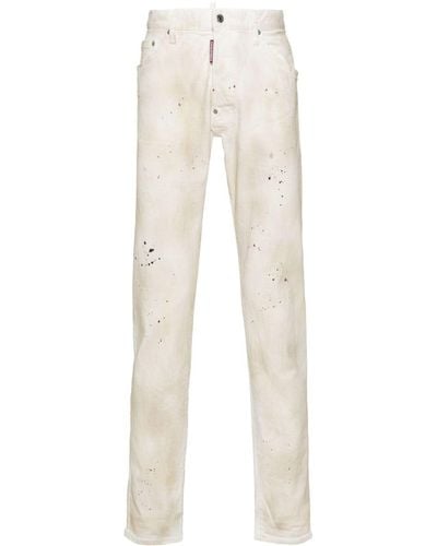 DSquared² Cool Guy Straight Jeans - White