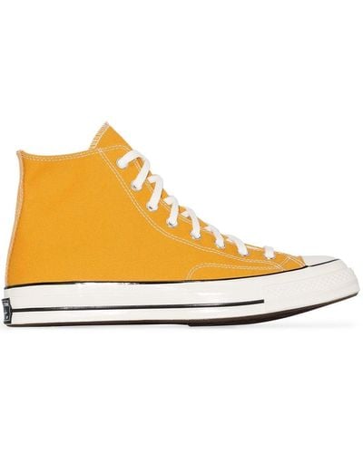 Converse Sneaker alta Chuck 70 gialla - Giallo