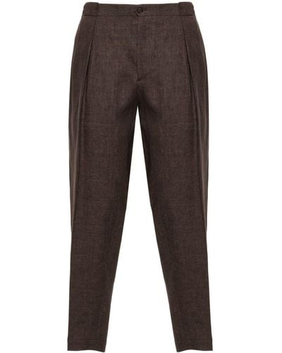Briglia 1949 Pleat-detail Trousers - Grey
