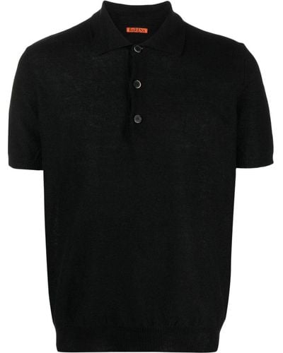 Barena Marco Piqué Polo Shirt - Black