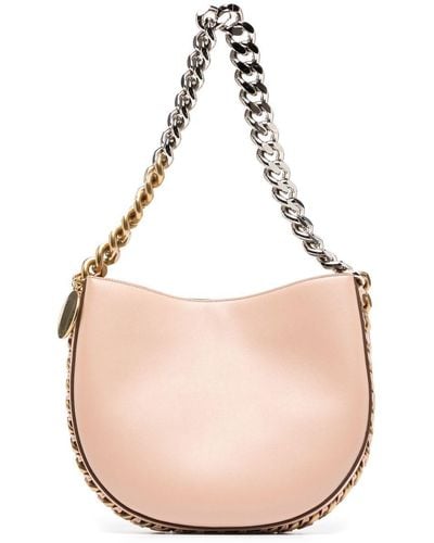 Stella McCartney Medium Frayme Shoulder Bag - Pink