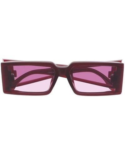 Marcelo Burlon Fagus Square-frame Sunglasses - Red