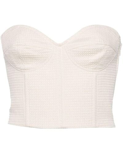 Forte Forte Cropped Top - Wit