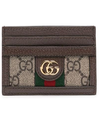 Gucci Ophidia GG Cardholder - Brown