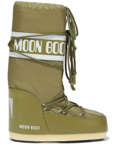 Moon Boot Icon スノーブーツ - グリーン