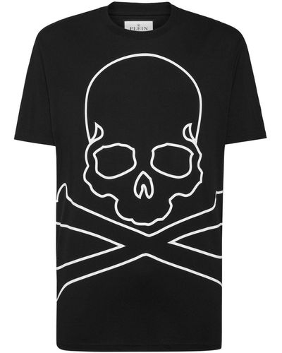 T shirt philipp plein tete de mort sales