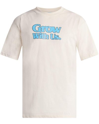 Market T-Shirt mit grafischem Print - Weiß