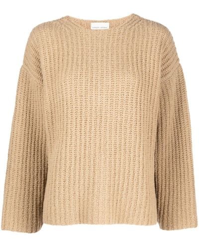 Loulou Studio Lola Long-sleeved Knitted Jumper - Natural