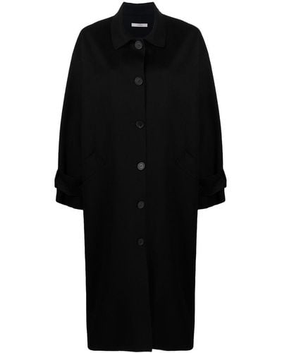 Dusan Storm Cashmere Coat - Black