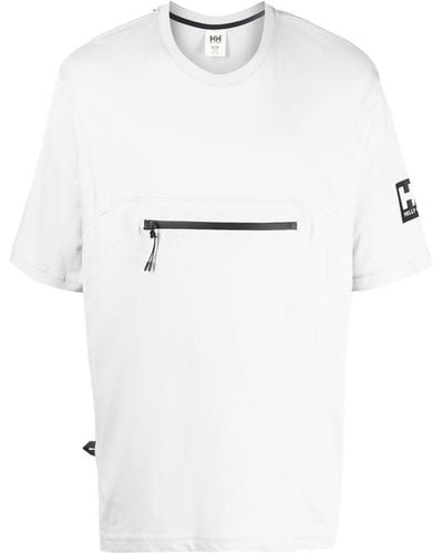 Helly Hansen Zip-pocket T-shirt - White