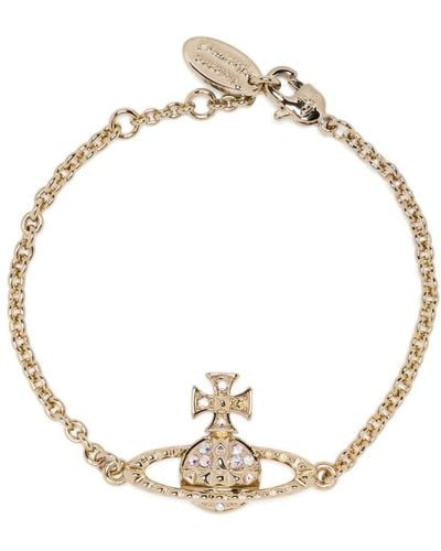 Vivienne Westwood Orb Chain Bracelet - White