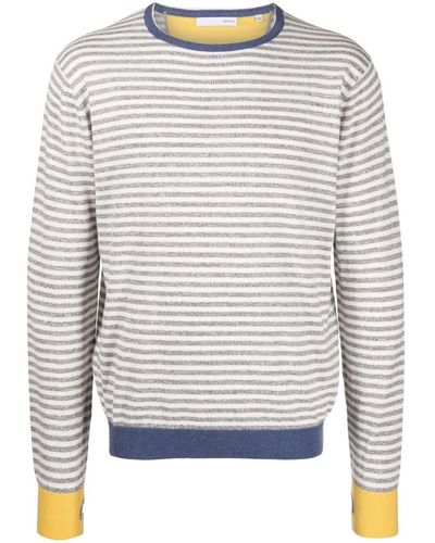Private Stock The Maximilien Striped Sweatshirt - Grey