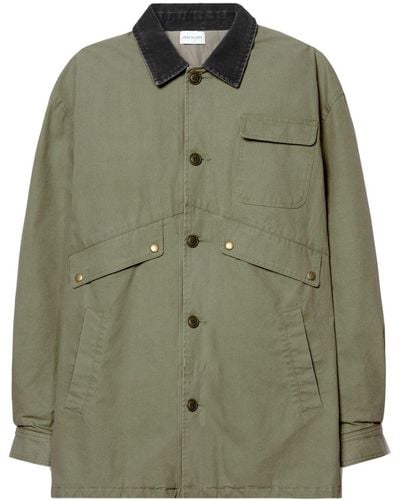 John Elliott Hunting Field Cotton Jacket - Green