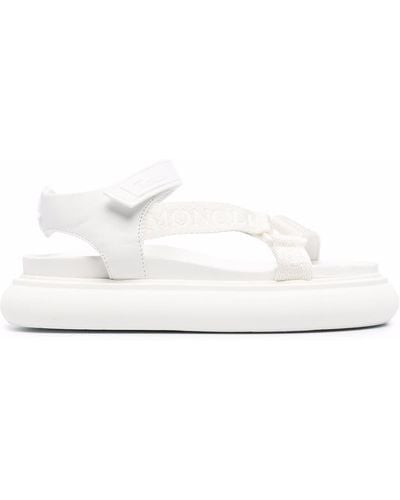 Moncler Catura 35mm Touch-strap Sandals - White