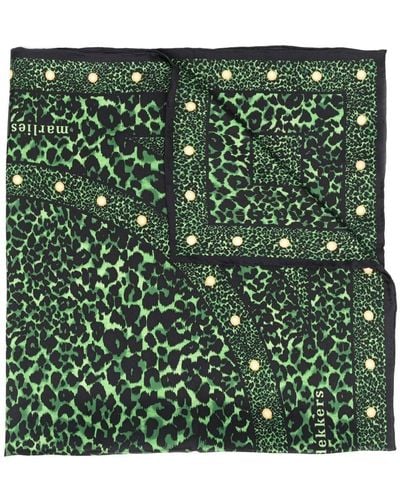 Marlies Dekkers Rhapsody Leopard-print Scarf - Green