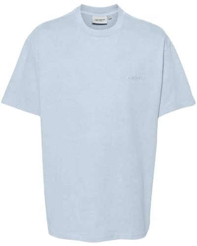 Carhartt Duster Scipt Organic Cotton T-shirt - Blue
