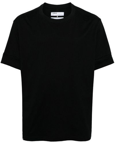 C2H4 Cotton T-shirt - Black